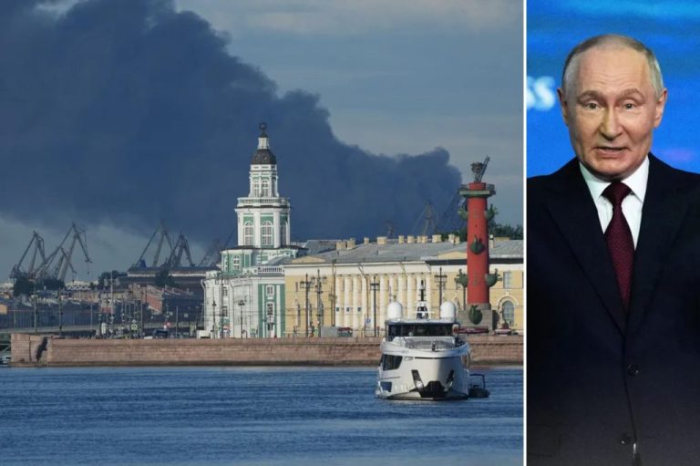 St. Petersburg, Russia, and Russian President Vladimir Putin.
