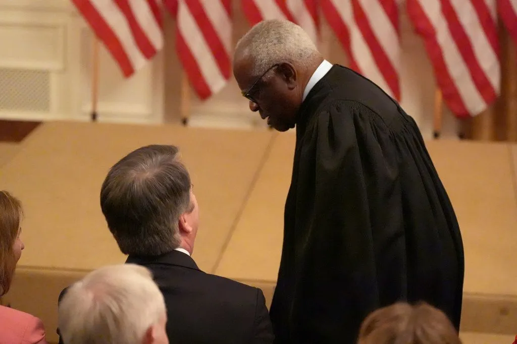 Clarence Thomas spotted at Capitol as Supreme Court drops weighty rulings