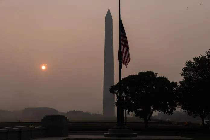 Trump and Republicans blame wildfire smoke on Canada for mismanaging forests