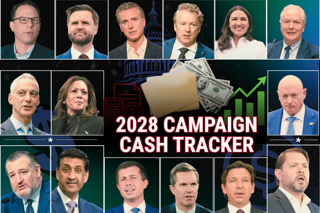 2028 Campaign Cash Tracker: Ossoff, AOC, Khanna stack big money