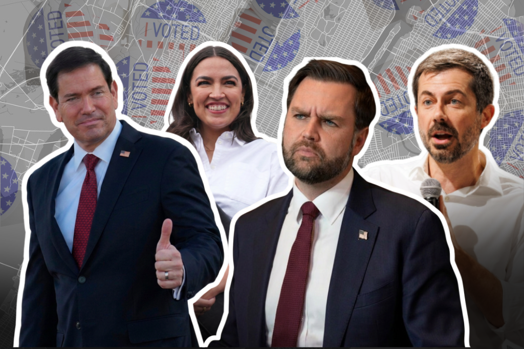 AOC picks up steam while Vance loses ground to Rubio: New Hampshire poll