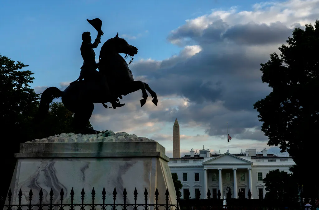 Secret Service says ‘we have to’ remove swords from statues near White House