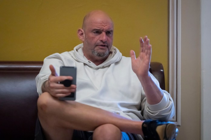 Fetterman says he’ll leave Democratic Party if it becomes ‘anti-Israel party’