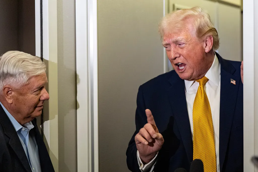 Trump says Lindsey Graham urged him to cut a deal with Iran