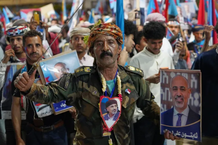 Southern Yemen protesters