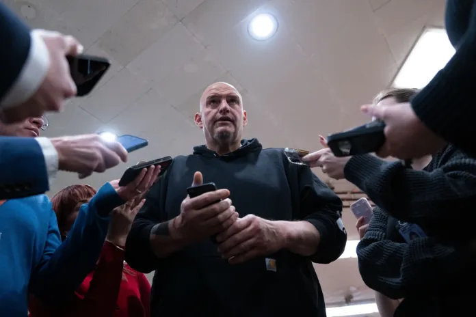 John Fetterman threads the needle after threat to abandon Democrats