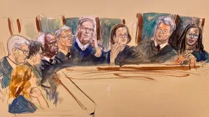 Supreme Court term shows contrast between justices who dominate arguments versus decisions
