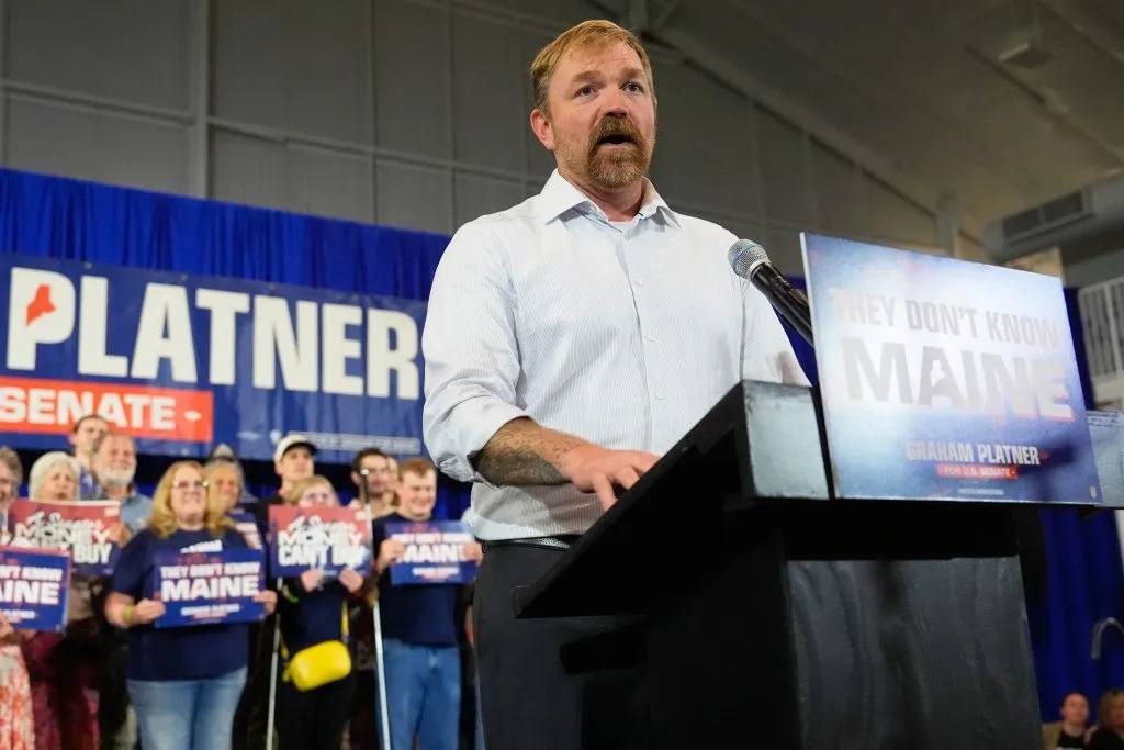 Republicans tie battleground Democrats to Graham Platner