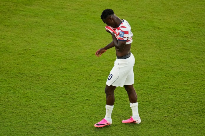 Folarin Balogun’s 1-game ban suspended by FIFA, allowing US forward to play vs Belgium