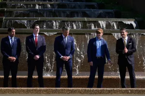 Renovated Malcolm X Park fountain turns brown after Trump beautification effort