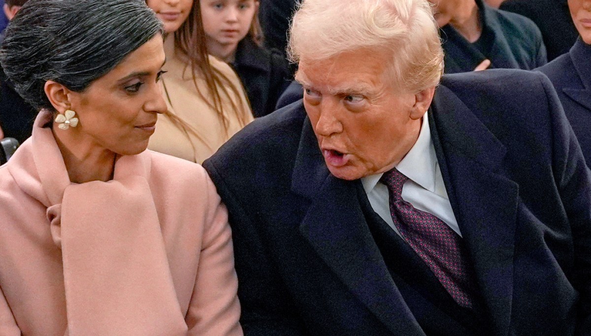 Trump tells Usha Vance he needs to be ‘careful’ he doesn’t become heaviest US president