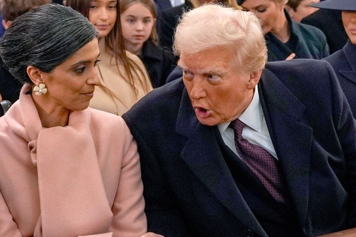 Trump tells Usha Vance he needs to be 'careful' he doesn't become heaviest US president