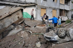 Russian missile and drone attack on Ukraine’s capital kills at least 12