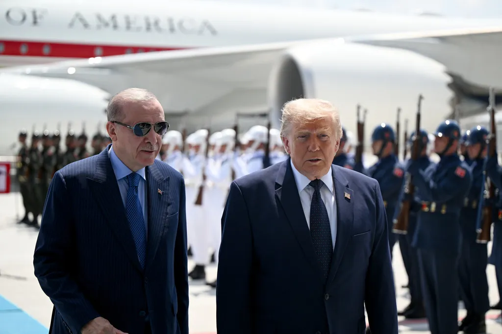 Trump says he is considering selling F-35 jets to Turkey during NATO summit