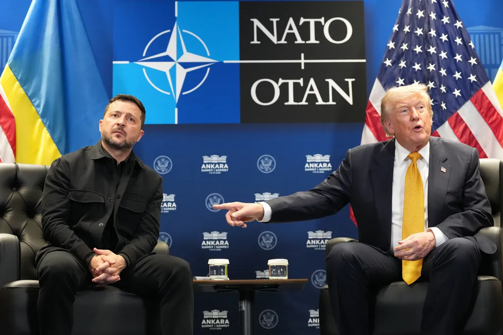 Trump accidentally calls Zelensky ‘President Putin’ at NATO summit