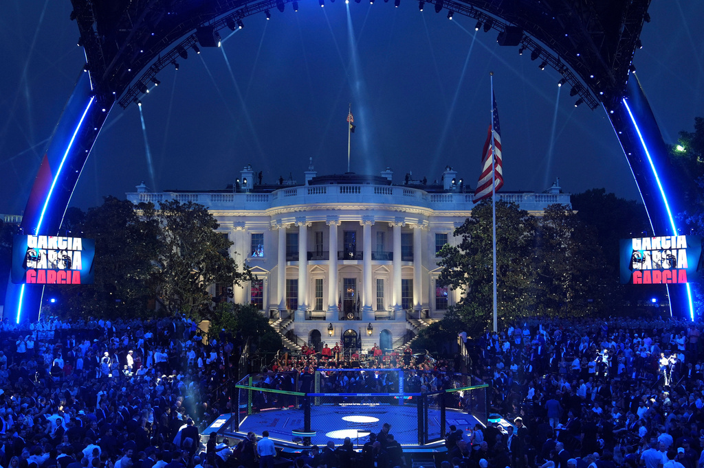 Eight indicted over plan to attack White House UFC fight with drones and snipers
