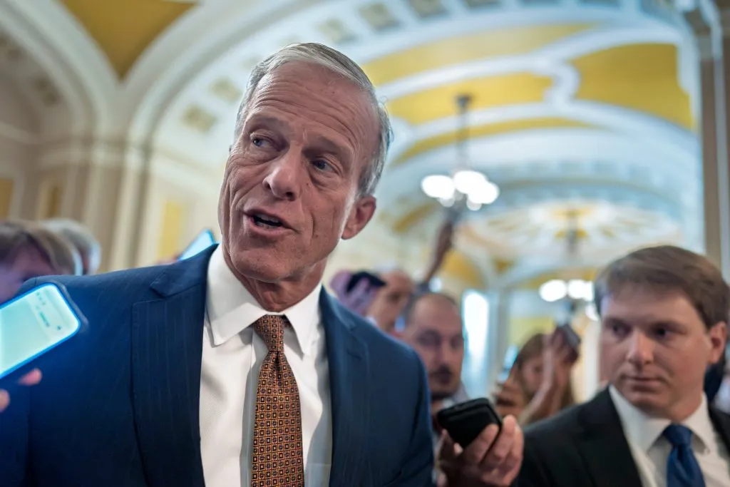 Senate Republicans balk at Mike Johnson’s defense bill push