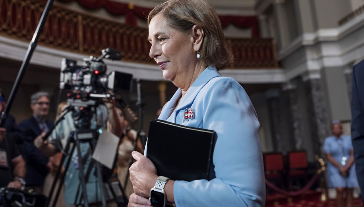 Darline Graham Nordone signals break with late brother’s defense-focused Senate legacy