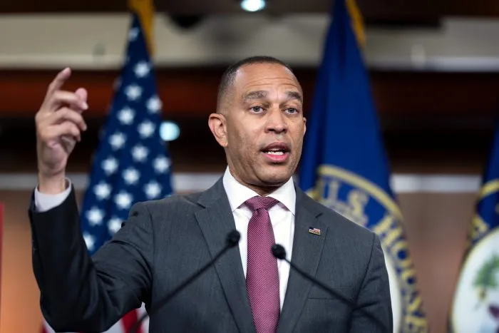 HUGO GURDON: Hakeem Jeffries gets ready to govern