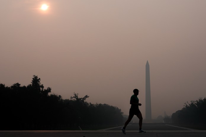 Climate Wildfires Smoke Washington
