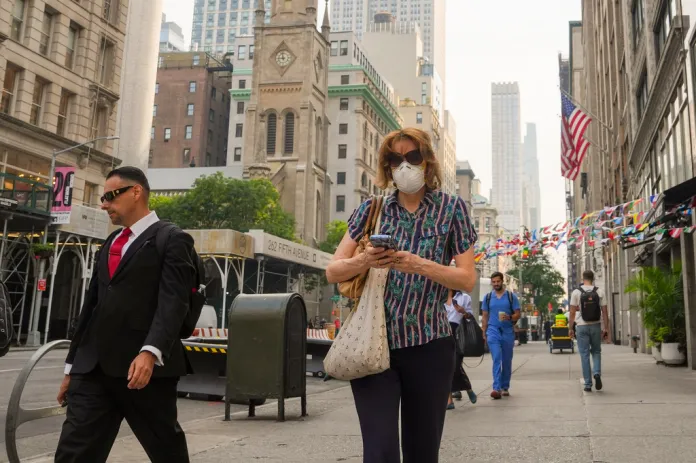 Climate Wildfires Smoke