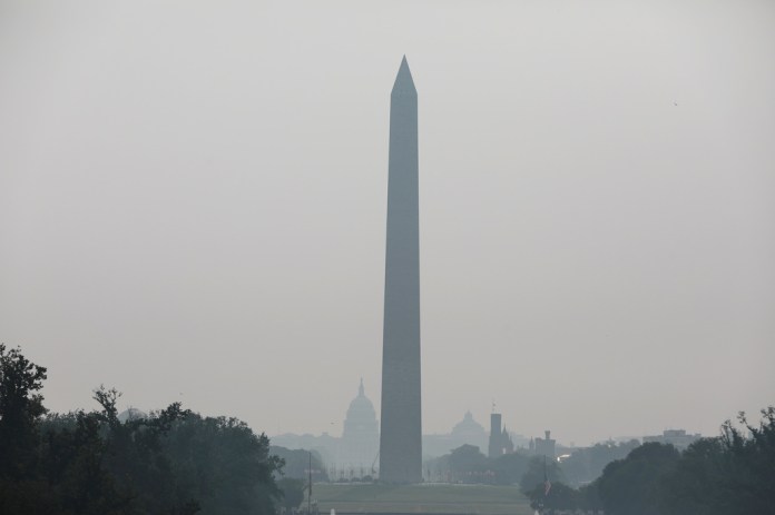 Climate Wildfires Smoke Washington