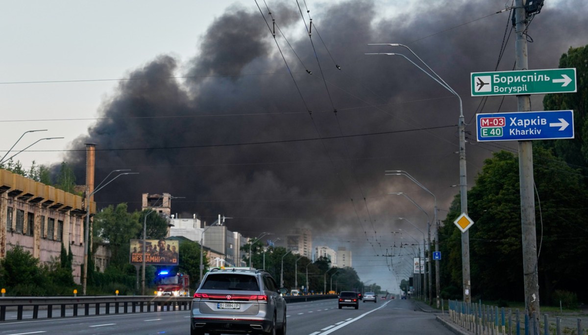 Kyiv battered by largest ballistic missile attack of war as interceptor stocks run low