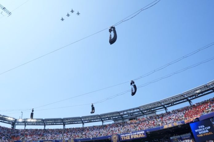 F-16s intercept multiple unauthorized aircraft in Bedminster and East Rutherford during World Cup final