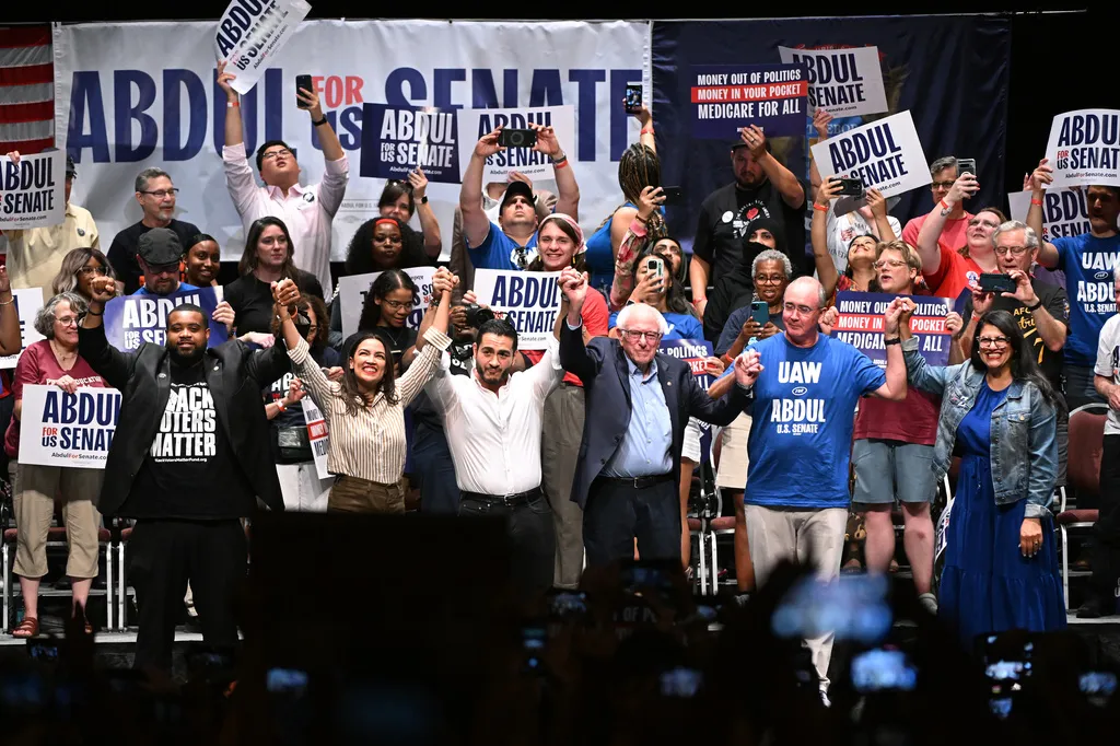 Birds of a feather: Left-wing candidates flock to allies on campaign trail 