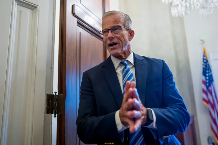 Thune soft-pedals adding Trump’s request for debt limit curveball to GOP budget bill