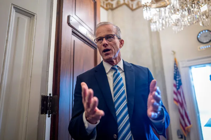 Thune pours cold water Trump’s call to axe August recess for SAVE America Act