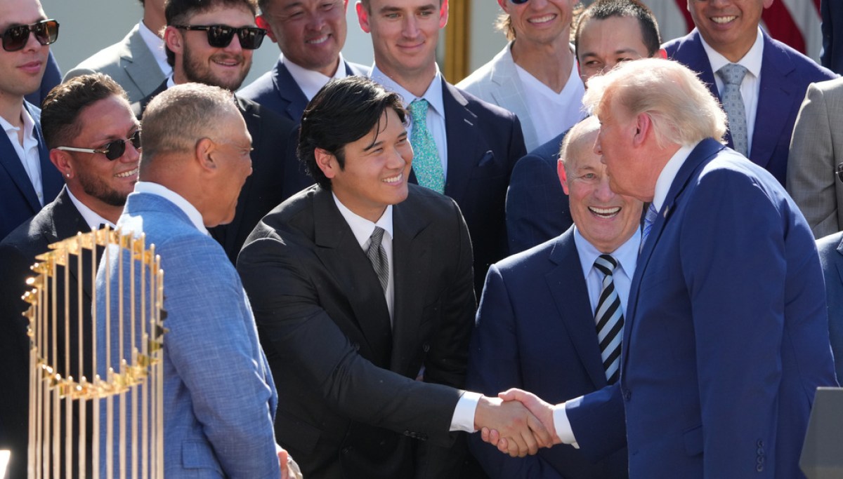 From the dugout to the White House: LA Dodgers celebrate World Series glory with Trump