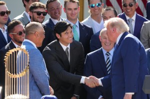 From the dugout to the White House: LA Dodgers celebrate World Series glory with Trump