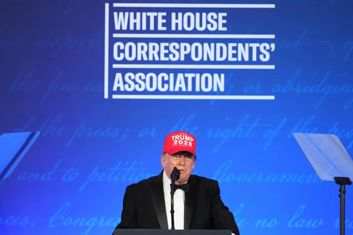 Everything Trump covered in wild marathon speech at WHCA dinner Everything Trump covered in wild marathon speech at WHCA dinner