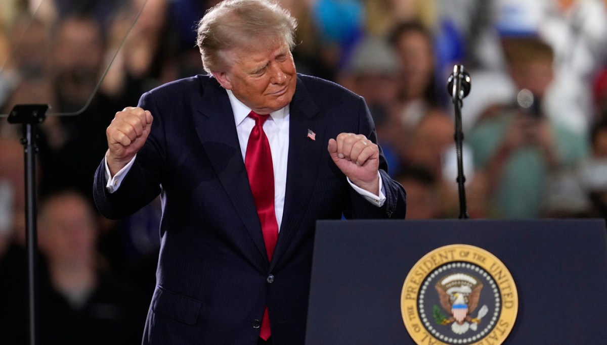 Trump says US ‘may’ have new president in 2029 and likens Iran war to ‘playing a banjo’