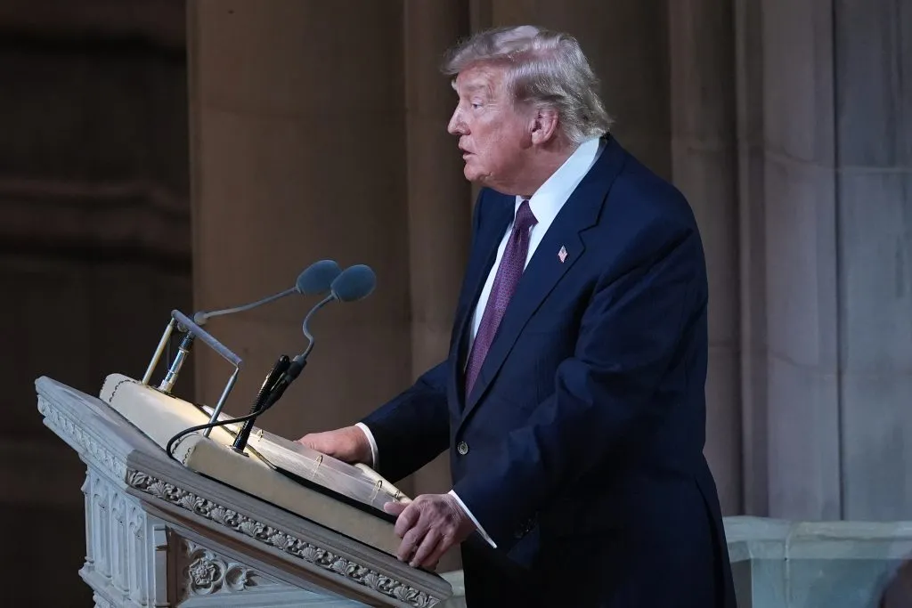 Trump pays tribute to ‘respected statesman’ Lindsey Graham: ‘He felt in his bones that our destiny is to win’