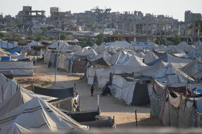 Gazan refugee camp
