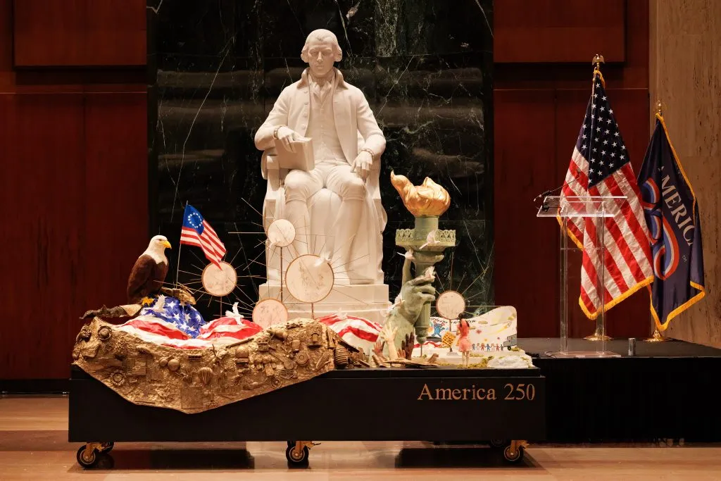 Library of Congress celebrates America 250 with massive birthday cake