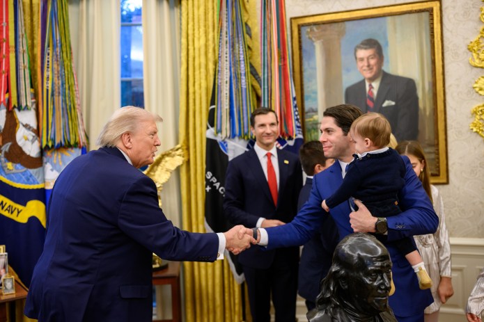 Donald Trump with Ben Black