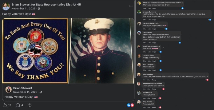 Facebook post