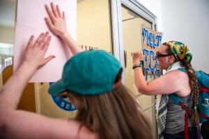 Anti-ICE protesters storm Susan Collins’s office in Maine after officer-involved shooting