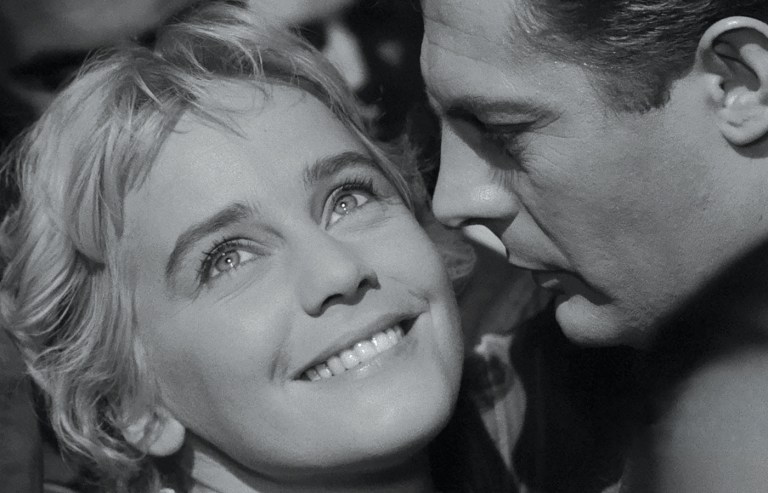 Maria Schell and Marcello Mastroianni in "White Nights." (Courtesy of Janus Films)