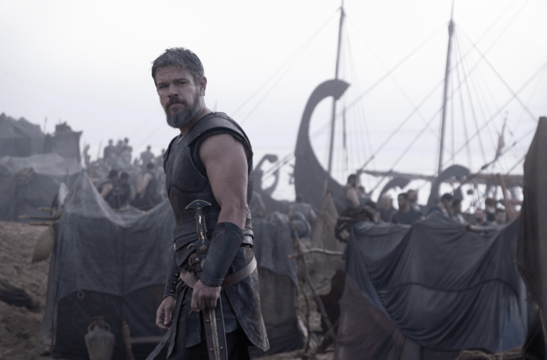 Matt Damon in "The Odyssey." (Melinda Sue Gordon/Universal Pic/Melinda via IMDB)