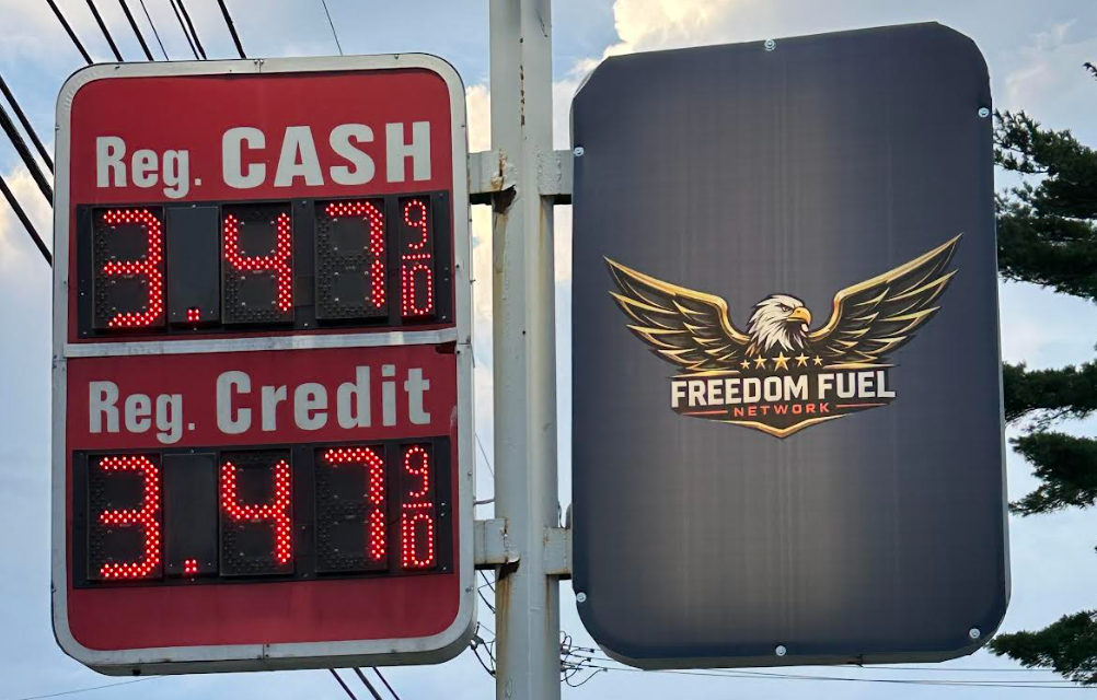 I saved a bunch of money on gas by filling up at Trump’s ballyhooed ‘Freedom Fuel Network’