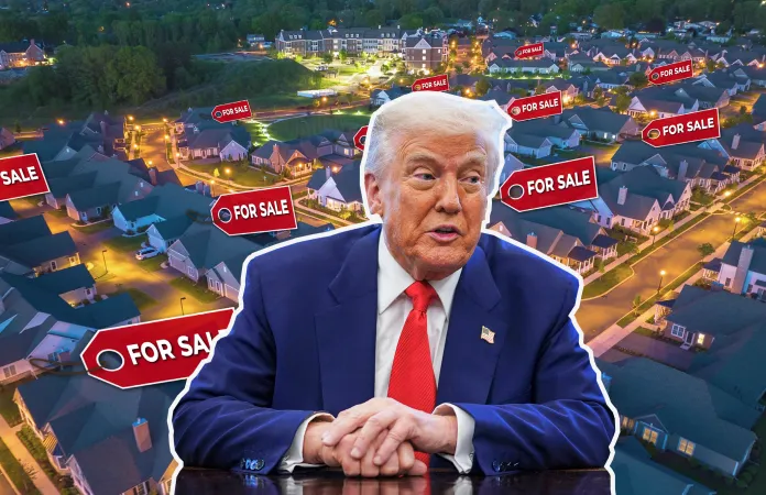 Trump housing real estate mortgages interest rates