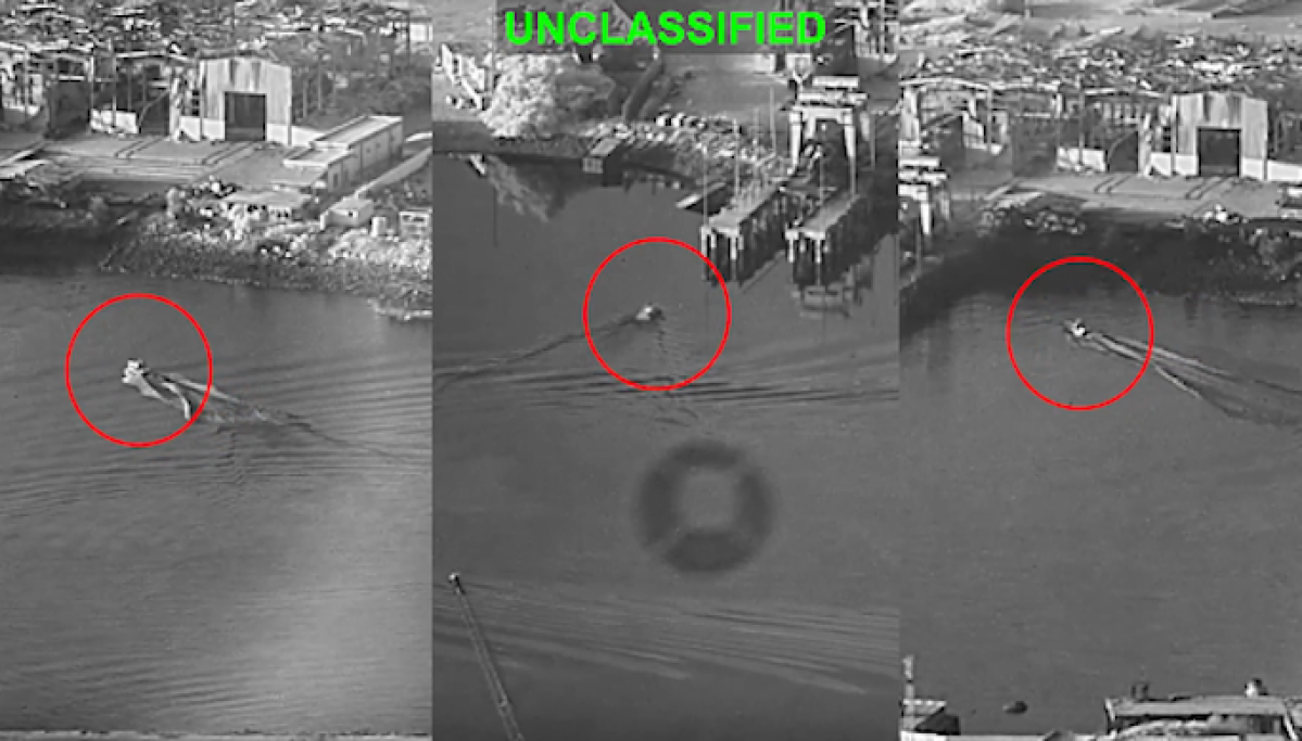 US uses one-way sea drones for first time in combat to hit Iranian naval port and submarine