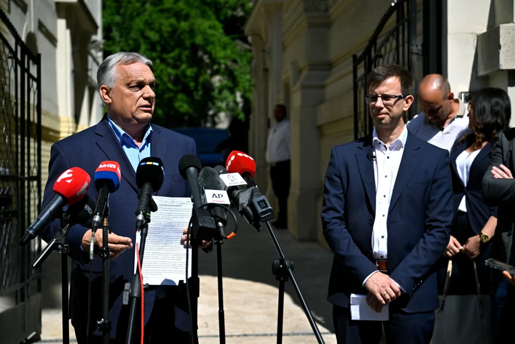 Viktor Orban accuses Hungarian prime minister of creating ‘illegitimate authoritarian system’