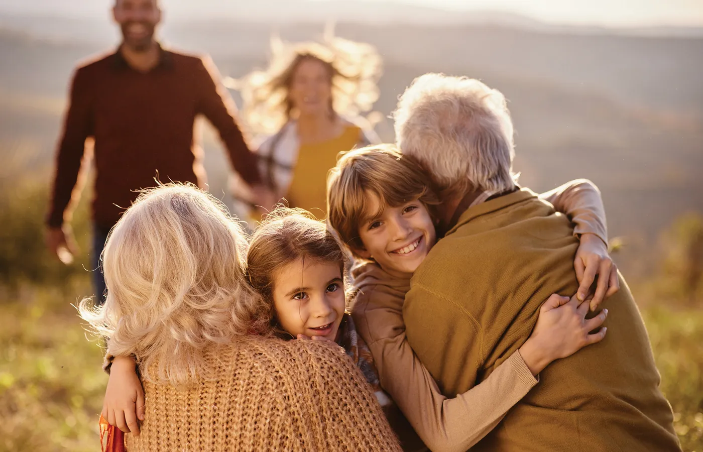 Home is where the grandparents are