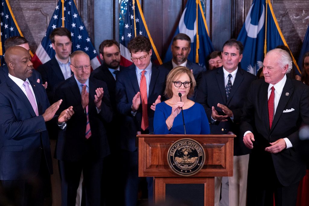 South Carolina governor names Darline Graham Nordone as Senate replacement for late brother