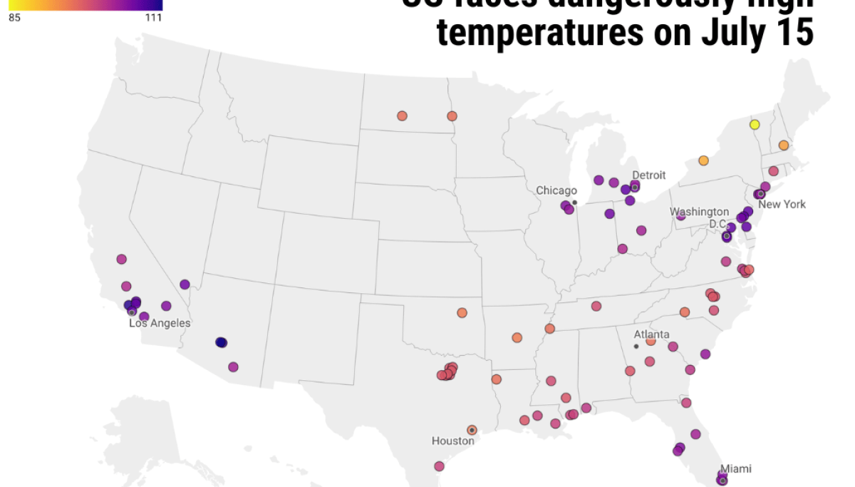 US braces for another heat wave with temperatures hotter than 100 degrees expected